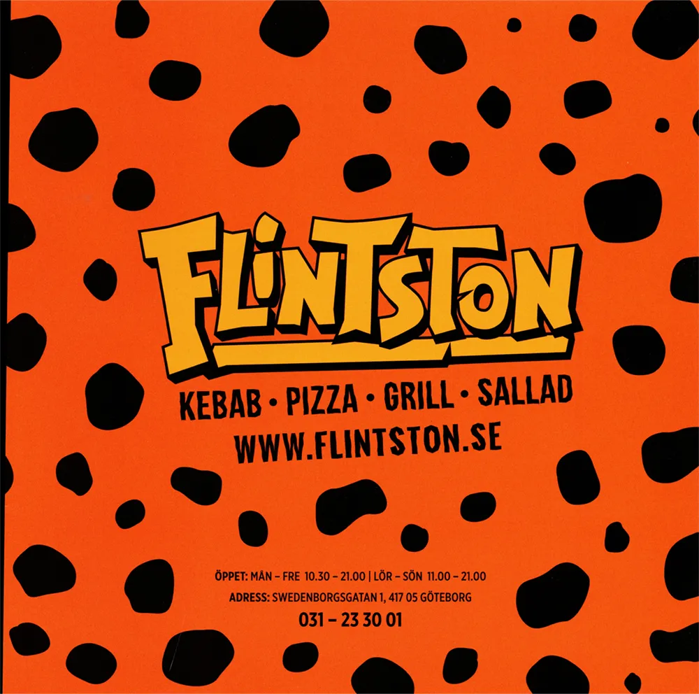 Bild på menyn för Flintston, Göteborg