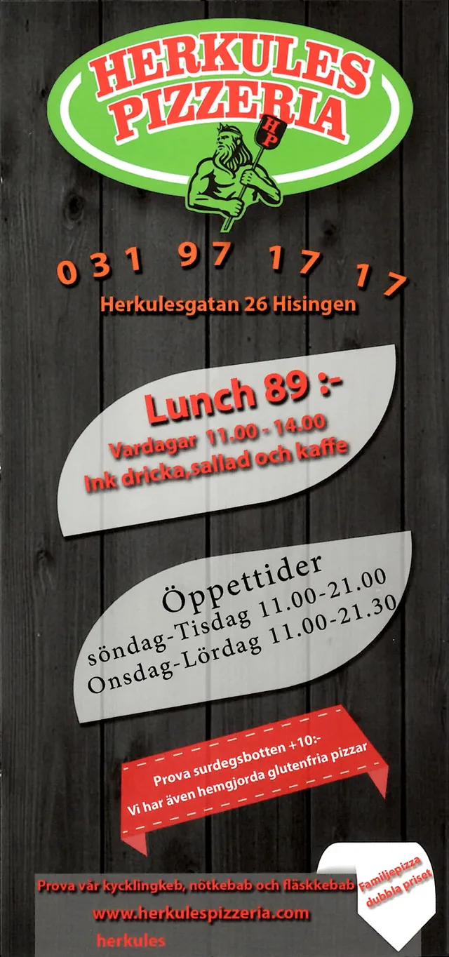 Menyn för Herkules, Göteborg