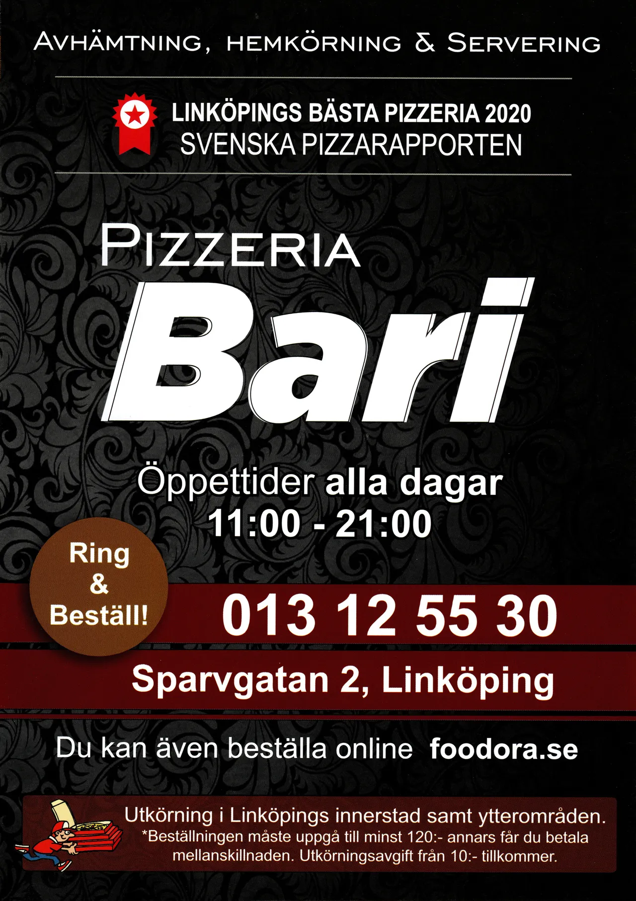 Bild på menyn för Bari, Linköping