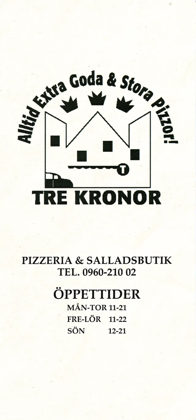 Menyn för Tre Kronor, Arvidsjaur