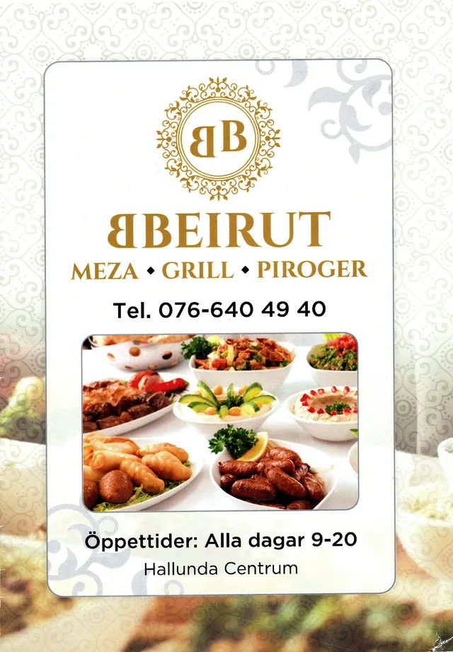 Menyn för Beirut, Botkyrka