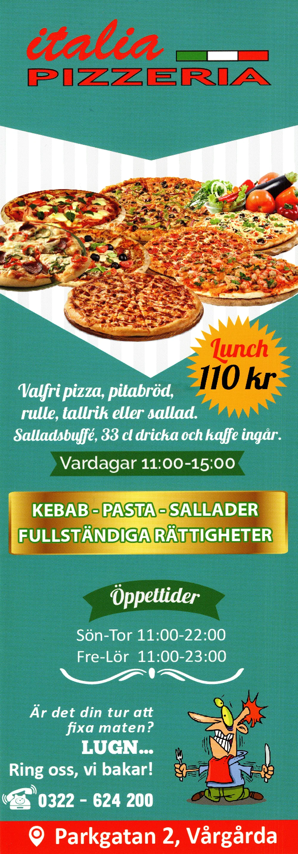 Bild på menyn för Italia, Vårgårda