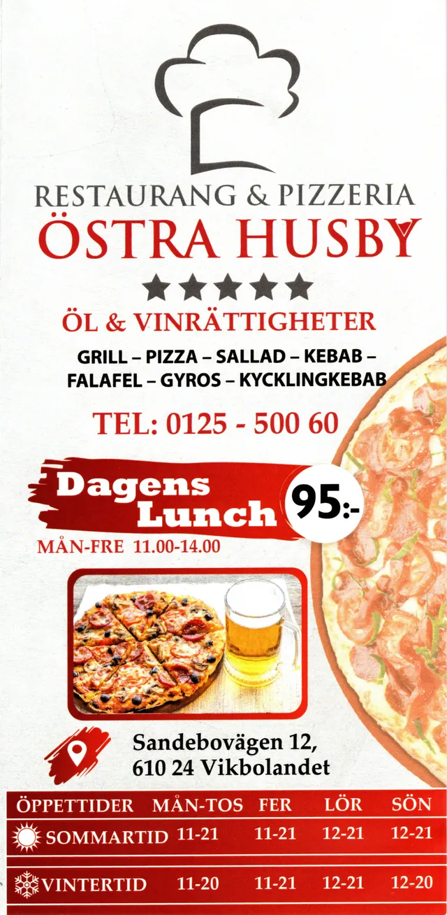 Menyn för Östra Husby, Norrköping