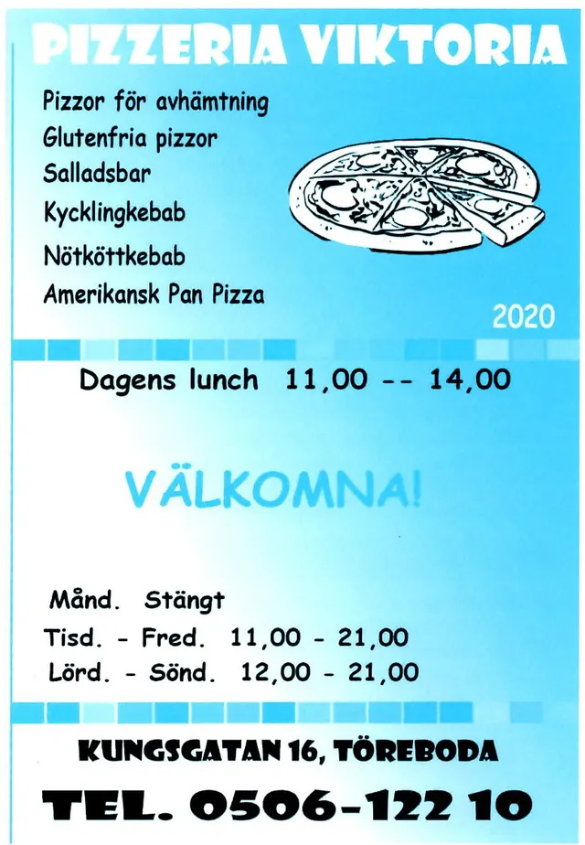 Menyn för Viktoria, Töreboda