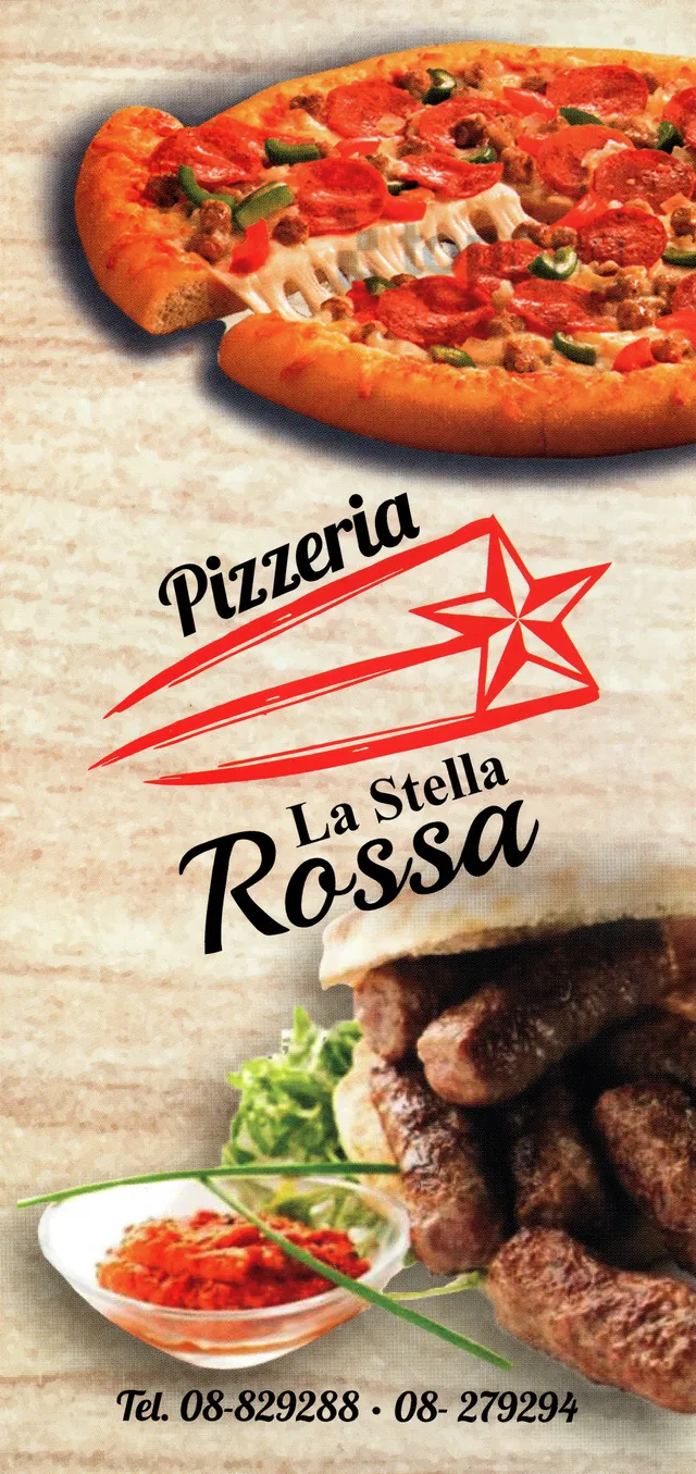 Menyn för La Stella Rossas, Solna