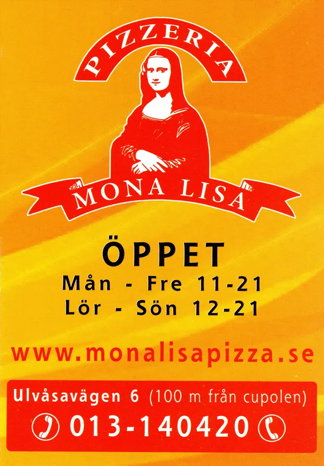 Menyn för Mona Lisa, Linköping