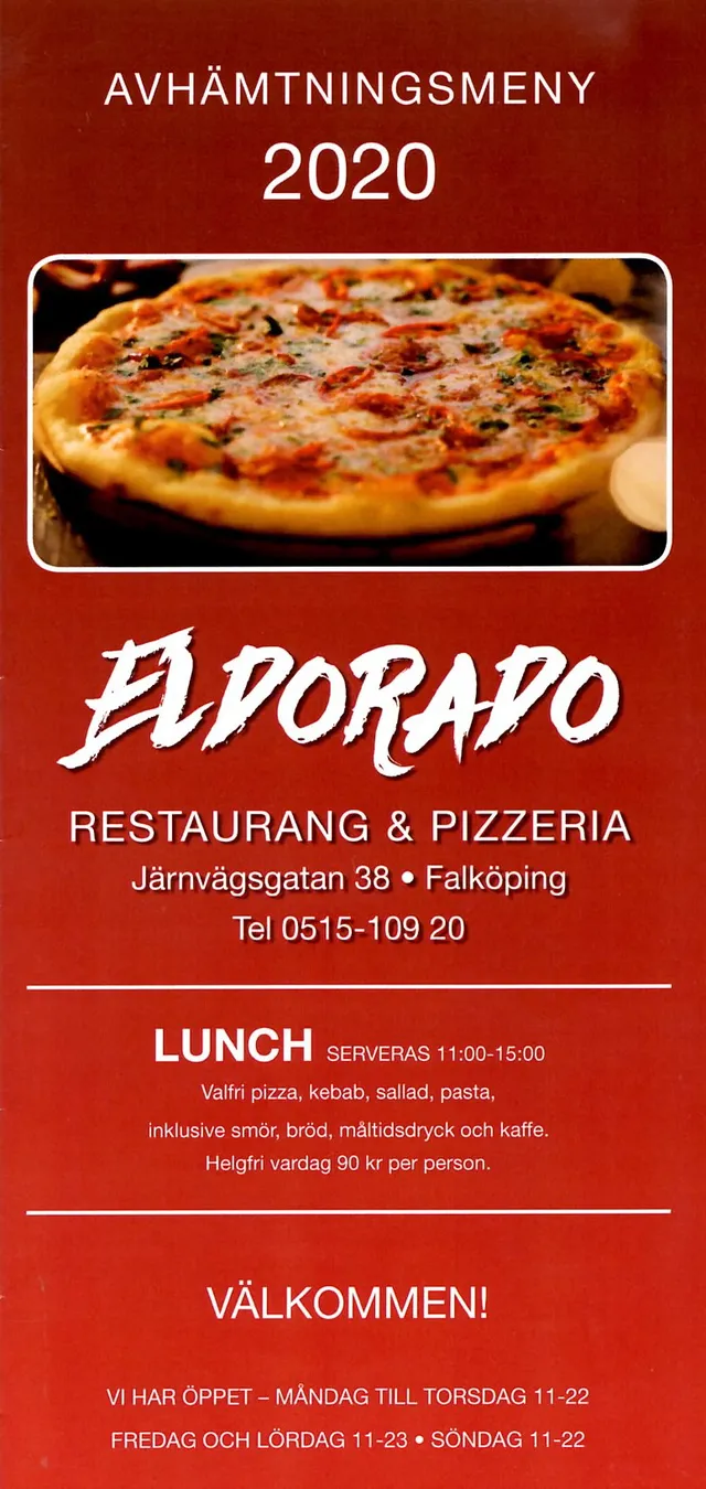 Menyn för Eldorado, Falköping