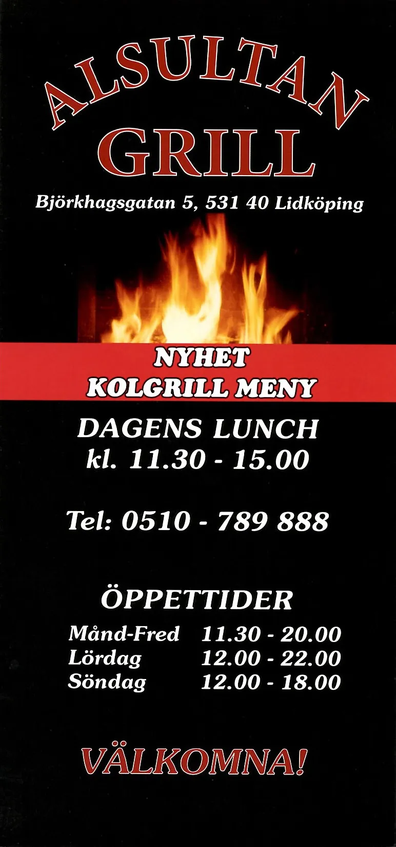 Bild på menyn för Alsultan Grill, Lidköping