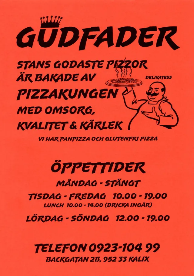 Menyn för Gudfader, Kalix