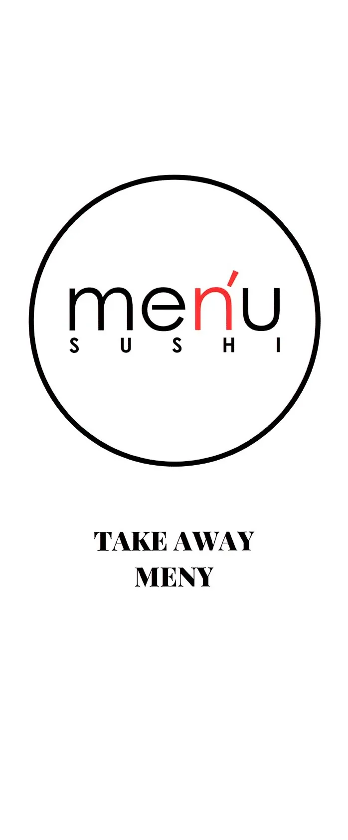 Bild på menyn för Menu sushi, Kalix