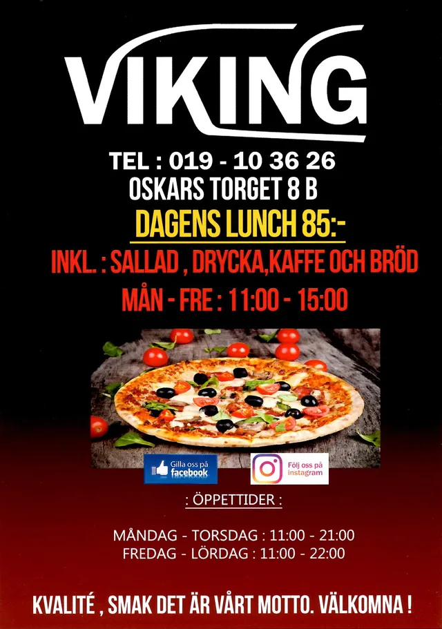 Menyn för Viking, Örebro