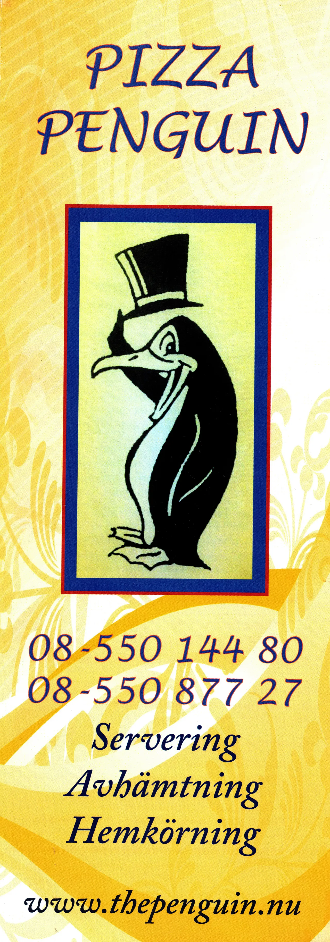 Bild på menyn för Pizza Penguin, Södertälje