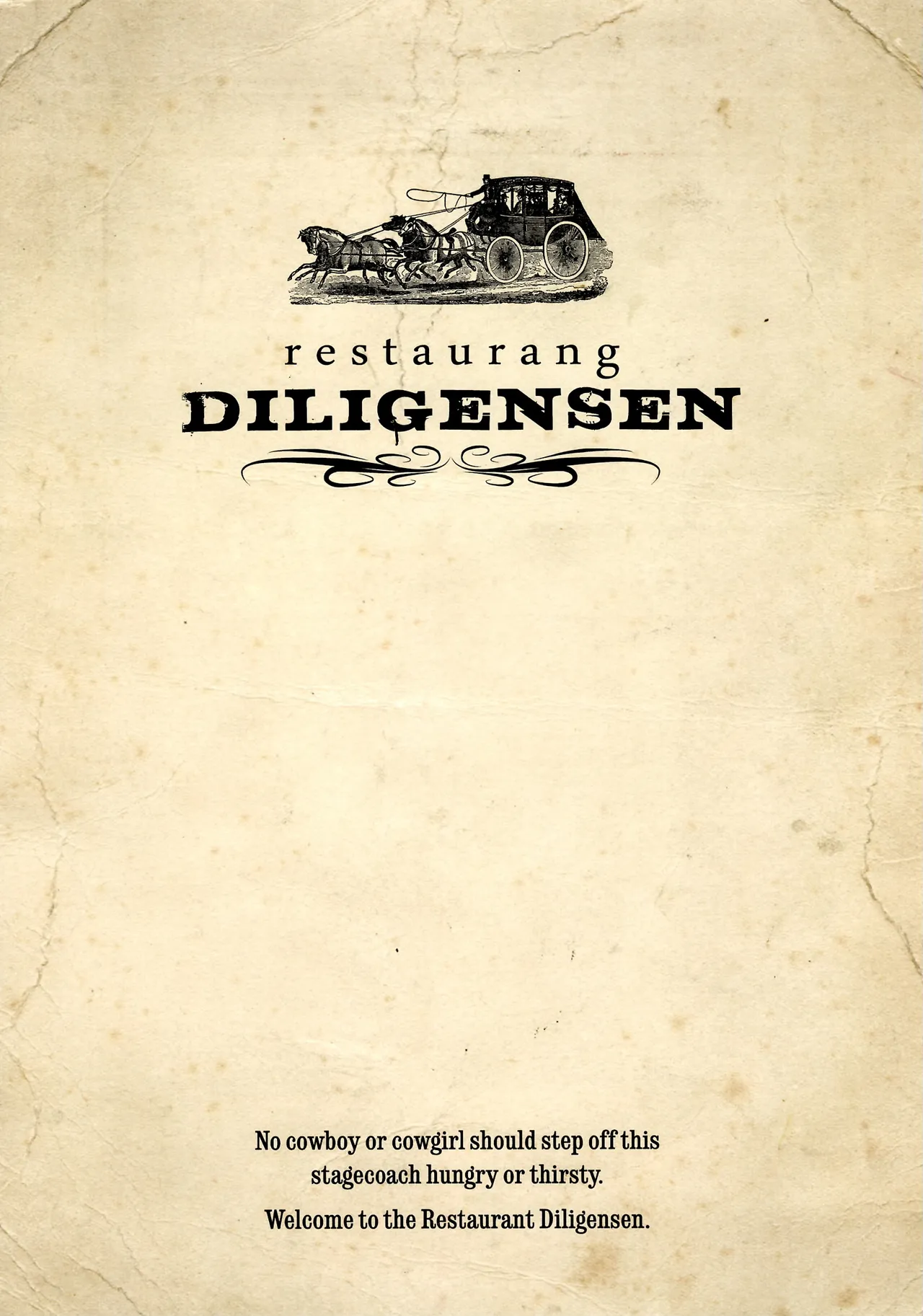 Bild på menyn för Diligensen, Gnosjö