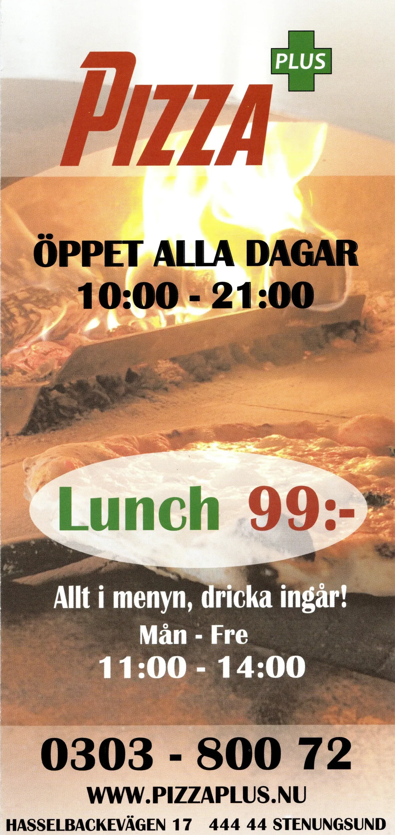 Bild på menyn för Pizza Plus, Stenungsund