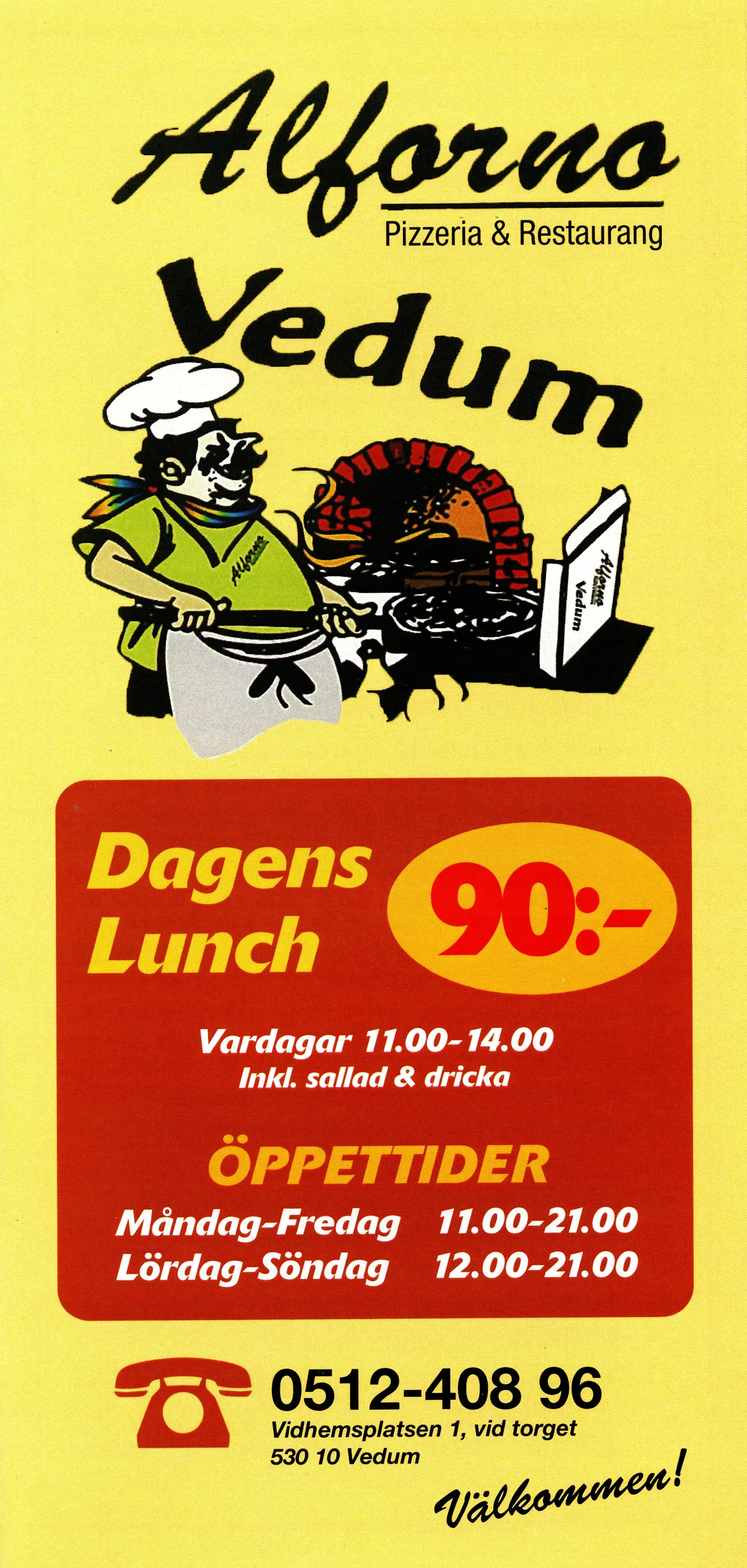 Bild på menyn för Alforno, Vara