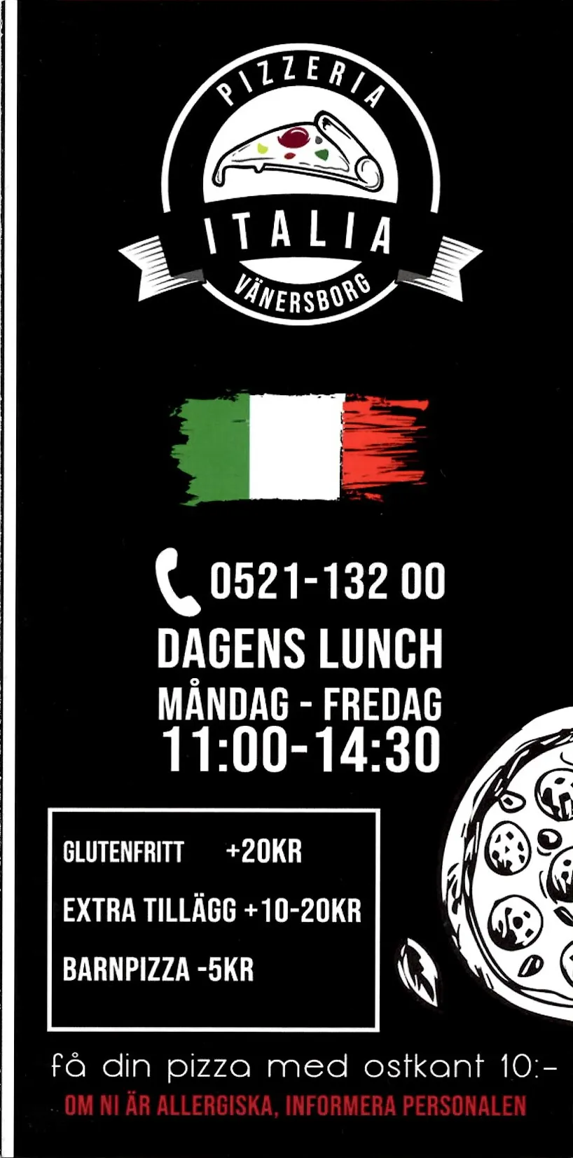 Bild på menyn för Italia, Vänersborg