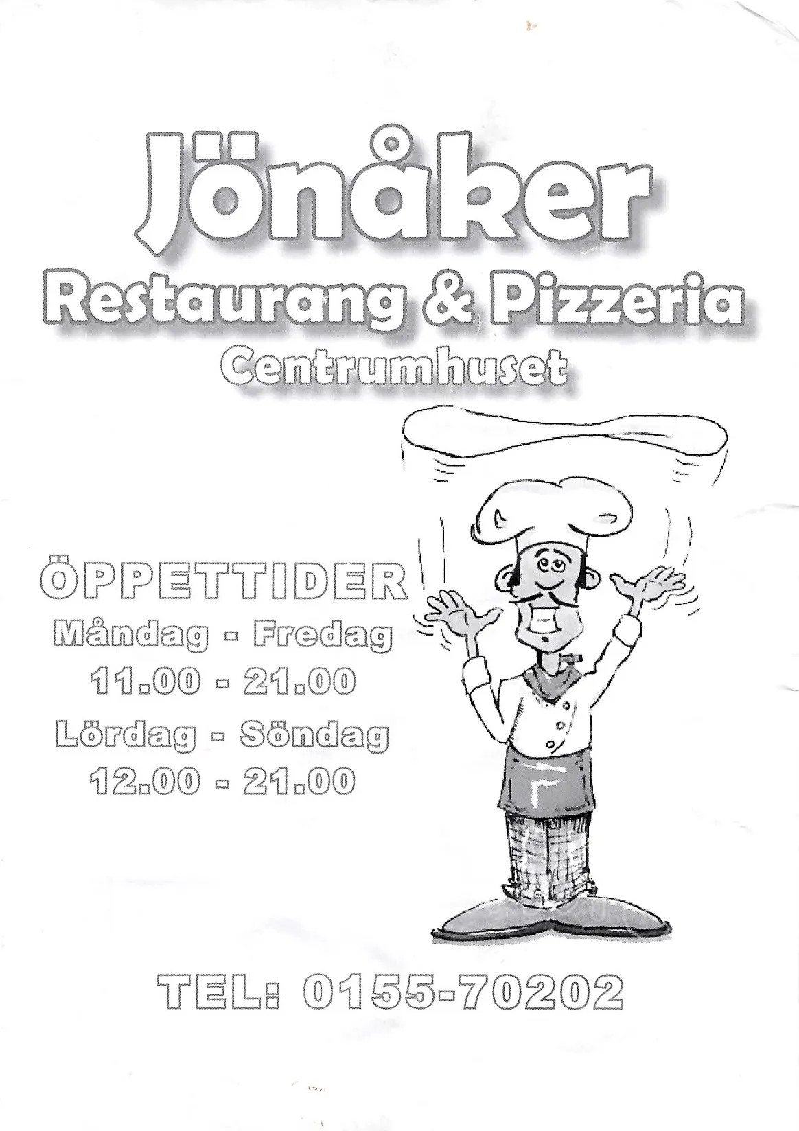 Bild på menyn för Jönåker Restaurang & Pizzeria, Nyköping
