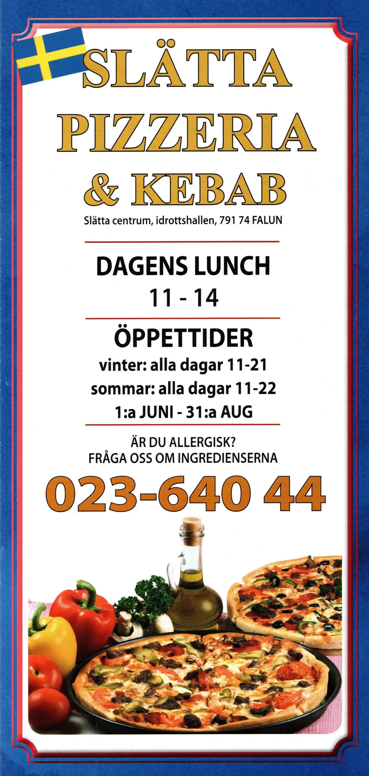 Bild på menyn för Slätta, Falun