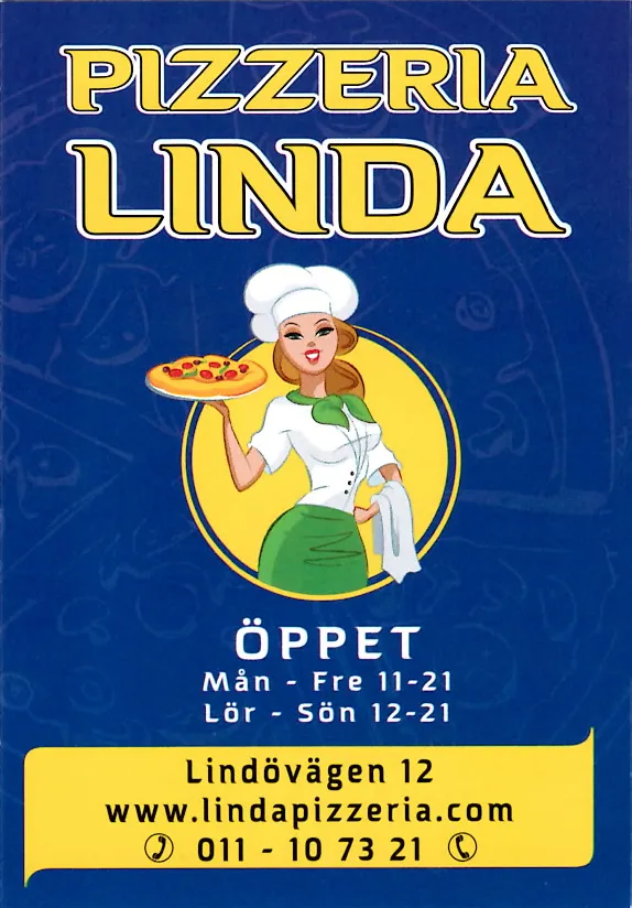 Menyn för Linda, Norrköping