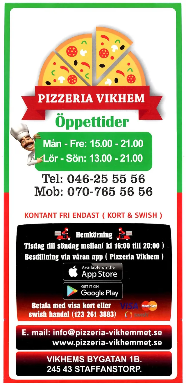 Menyn för Vikhem, Staffanstorp