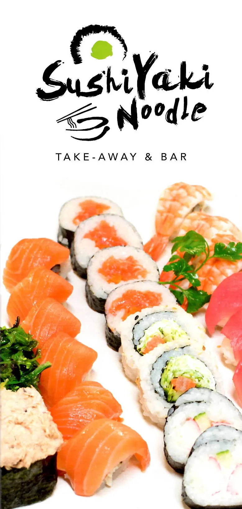 Bild på menyn för Sushiyaki, Lidköping