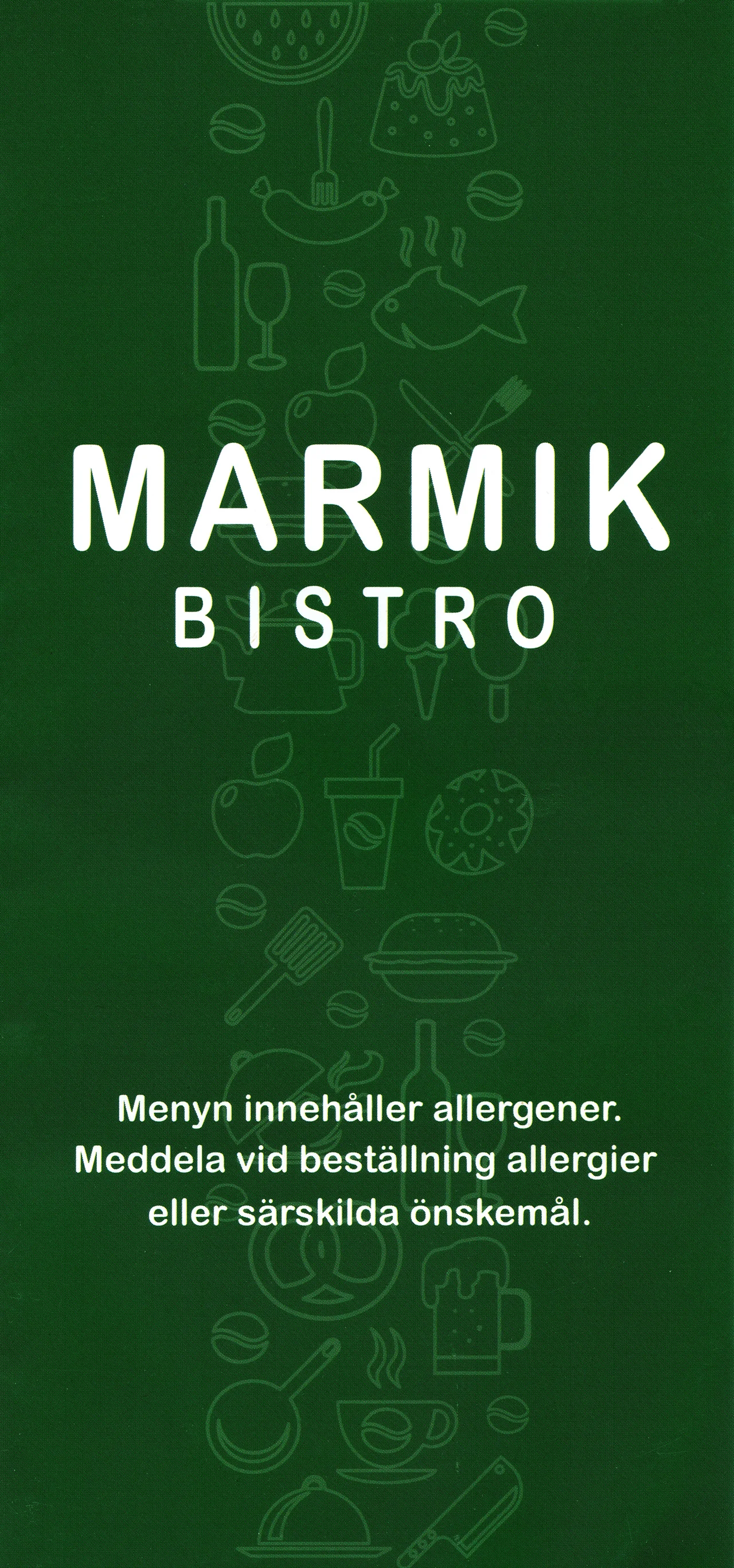 Bild på menyn för Marmik Bistro, Södertälje